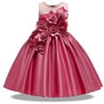 thumbnail image 2 of Robe de Mariage pour Nouveau-Né 0-10 Ans Robe de Fête pour Bébé Fille Robes pour Filles Enfants Robe Élégante d'Anniversaire Princesse Vestidos, 2 of 7