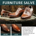 Cozy Currant Furniture Salve, Wise Owl Leatherrite Leather Restorer Leather Recoloring Balm for