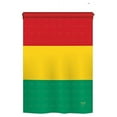 thumbnail image 2 of Breeze Decor 08307 Guinea 2-Sided Vertical Impression House Flag - 28 x 40 in., 2 of 2