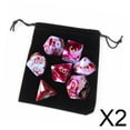 thumbnail image 1 of Dados poliédricos,Juego de dados poliédricos surtido de enseñanza de matemáticas,Dados poliédricos Dados acrílicos Juego de casino,Juego de rol acrílico Dados Accesorios para juegos de, 1 of 7