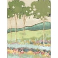 thumbnail image 2 of Wang, Melissa 12x14 White Modern Wood Framed Museum Art Print Titled - Shades of Trees I, 2 of 4
