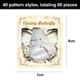 thumbnail image 2 of Una variedad de pegatinas impermeables del programa de letras transparentes de la serie Butterfly, recortes para portátiles y equipaje de monopatín, 2 of 5