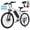 White, variant on VIPDRIVE Electric Bike for Adults 26", 750W Peak Ebike, 48V 7.8AH Removable Battery，Up to 40 Miles 20MPH Electric Mountain Bike，Front Fork Suspension，7-Speed Shimano Gears，UL2849