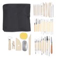 thumbnail image 3 of Pottery Accessories,41Pcs Polymer Clay Sculpting Multipurpose Polymer Clay Sculpting Tools Polymer Clay Sculpting Tools Professional Grade, 3 of 8