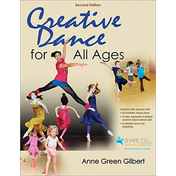 Pre-Owned Creative Dance for All Ages (Paperback) 1450480942 9781450480949