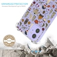 thumbnail image 3 of Christmas for iPhone 12 Clear Case, Winter Snowman Trees Stocks Pattern, Trendy Soft TPU Protective Case Compatible with iPhone 12, 3 of 5