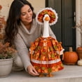 thumbnail image 6 of AZXY Porch Goose Outfit, Goose Cloth Dress for 23‑Inch Porch Goose, Rustic Goose Clothes for Cement Plastic Lawn Goose Statue, Goose Clothing Ornament, Outdoor Decor for Porch Yard Lawn Garden, 6 of 6