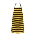 thumbnail image 2 of Lsque Bee Stripe Waterproof Apron Chef Aprons for Men Heavy Duty Chemical Work Apron Extra Long Grilling Aprons with Adjustable Bib Apron, 2 of 9