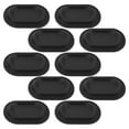 thumbnail image 5 of SOPOTUTU Black Round Plastic Luggage Feet Pads 10pcs Replacement Parts for Travel Gear, 5 of 8