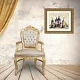 thumbnail image 3 of Daniels, Rogier 14x12 Gold Ornate Wood Framed with Double Matting Museum Art Print Titled - The Dinner Party, 3 of 4