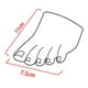 thumbnail image 5 of Práctica de uñas de silicona suave Zulema Maniquí de manicura Izquierda Modelo de pies, 5 of 8