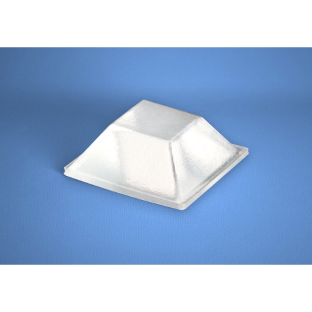 SelfStick Square Rubber Bumper Pads .810" x .300" 98 pack BS19