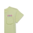 thumbnail image 3 of 365 Kids by Garanimals Girls Pocket Tee with Short Sleeves, Sizes 4-10, 3 of 3