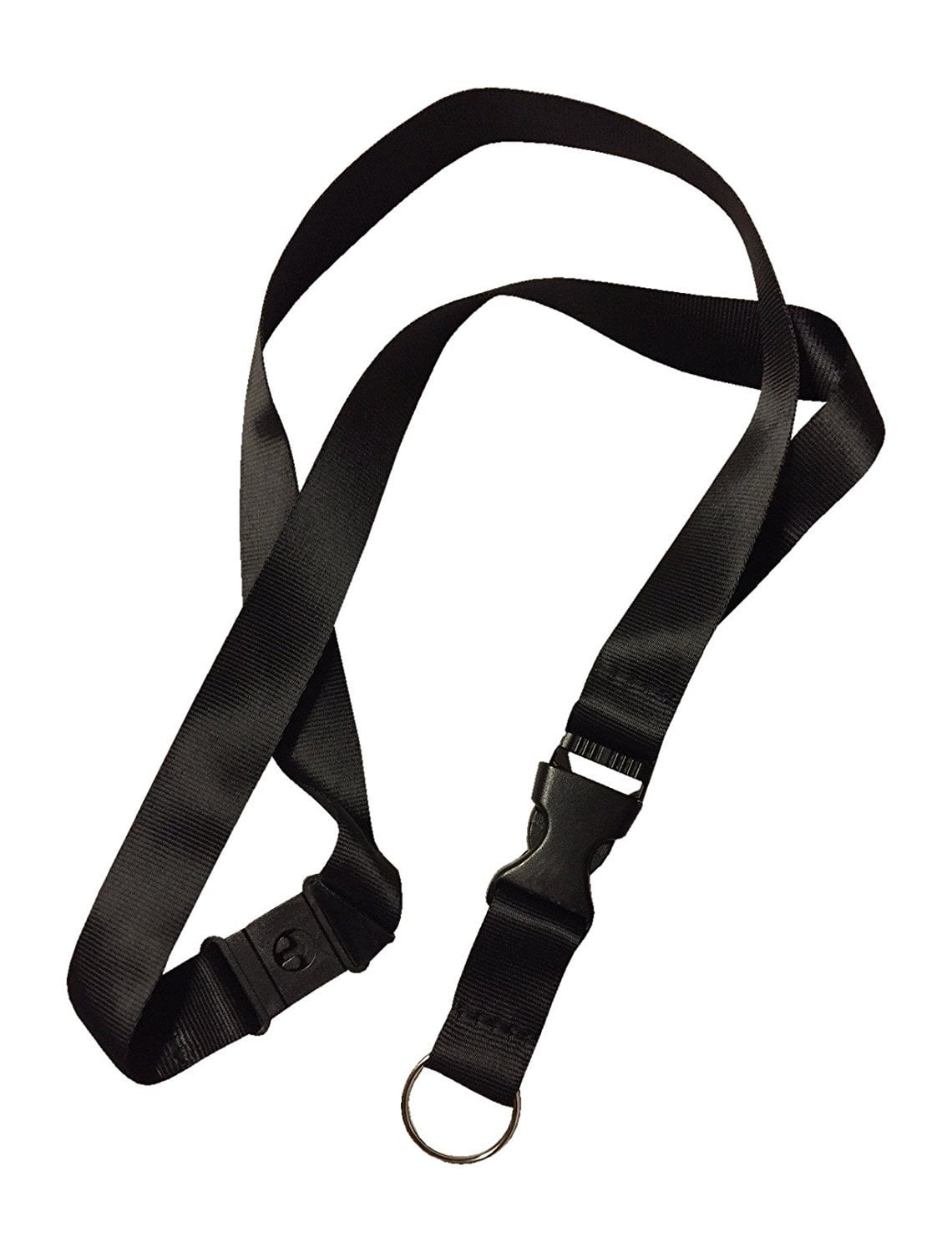 5 pcs Combo Breakaway Black Lanyard with Badge Reel and Hard Plastic Card Holder Combo