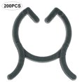 thumbnail image 2 of 200Pcs Durable Plant Clip Flower Stems Vine Support Clips Fixing Tool Garden Accessories20mm, 2 of 4