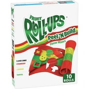 Betty Crocker Fruit Snacks, Fruit Roll-Ups, Variety Snack Pack, 10 ct, 5 oz