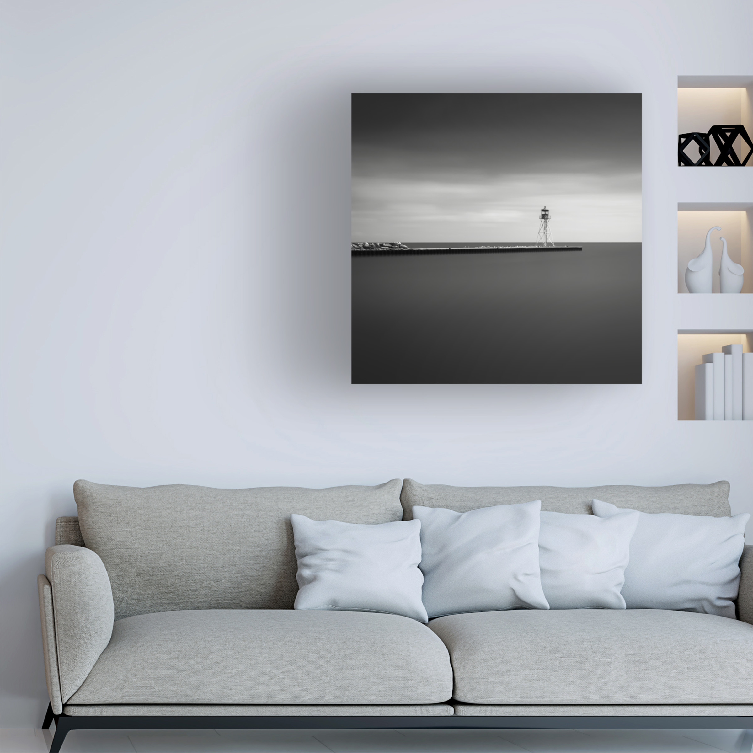Dave Macvicar 'Erieau 1' Canvas Art
