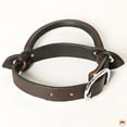 thumbnail image 4 of HILASON Horse Saddle Safety Leather Night Latch Adjustable Handle Brown, 4 of 4