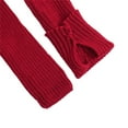 thumbnail image 5 of Socks Winter Solid Color Knitted Socks Yoga Dance Foot Sleeves Wool Leg Protectors Stepping Feet Stacking SocksSocks For Women, 5 of 5