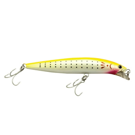 UPC: 0022255227964 | Shimano Fishing CURRSNIPER JERK 140F YLW BCK JERKBAIT [OM140PEYB]