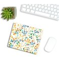 thumbnail image 6 of Mouse Pad, Colorful Leaves Spots on Branches Customized Premium-Textured Mouse Mat,Washable Mousepads with Lycra Cloth, Non-Slip Rubber Base Small Mousepad, 9.5×7.9×0.12 inches, 6 of 6