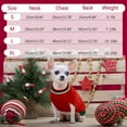 thumbnail image 2 of PUMYPOREITY Dog Sweater Christmas Tree Holiday Pet Clothes Warm Dog Costume Apparel Winter Pet Coat for Small Medium Dog Puppy, Red, 2 of 7