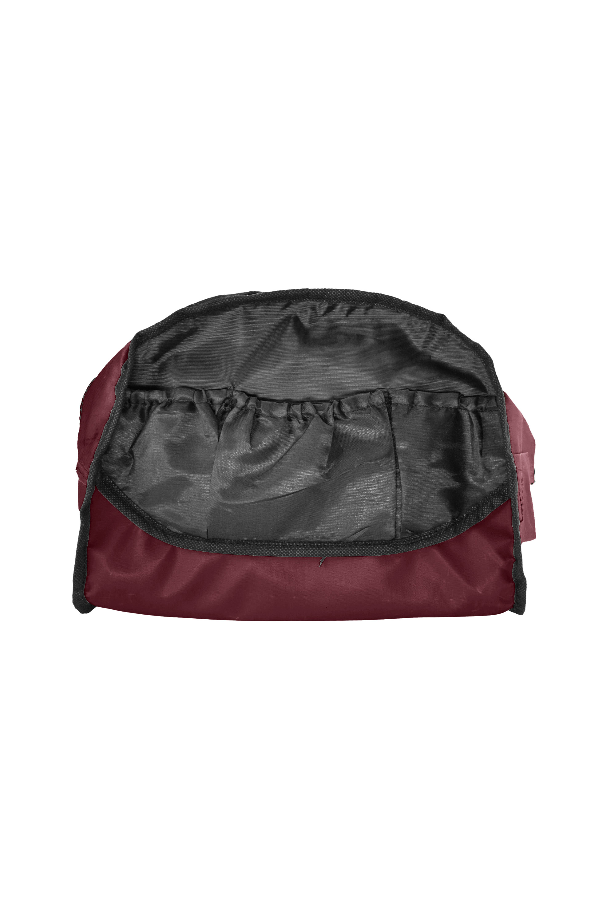 DALIX 12" Mini Duffel Bag Gym Duffle in Maroon - image 2 of 7