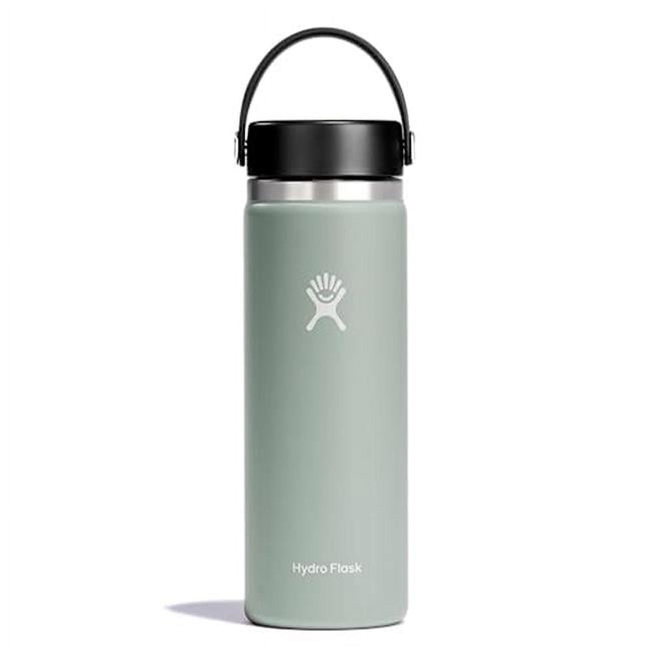HYDRO FLASK 20 oz Wide Mouth Water Bottle, Stainless Steel