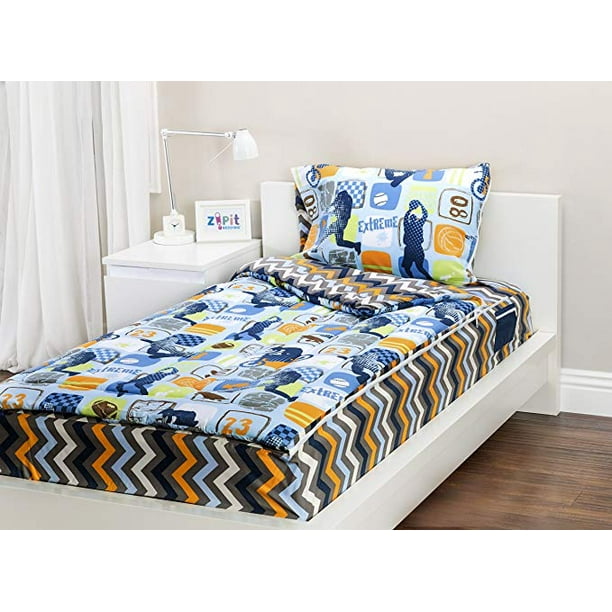 ZIPIT Bedding Set, Extreme Sports(Twin) - Walmart.com ...