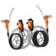 thumbnail image 5 of Juego de frenos de disco hidráulicos para bicicleta de montaña Kit de freno de disco delantero y trasero para bicicletas de montaña Naranja, 5 of 8
