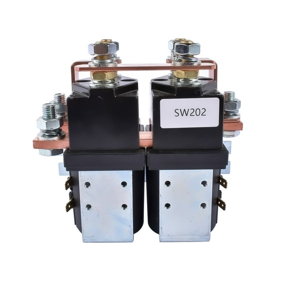 GELUOXI New Reversing Contactor SW202 for Golf Cart Heavy Duty & Albright Electric 36V 400A