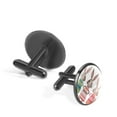 thumbnail image 2 of Easter Stylish Silver Stainless Steel Shirt Cufflinks for Formal Attire - Classy Men's Accessories for Work or Special Occasions, 2 of 6