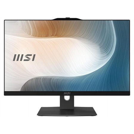 MSI - Modern AM242TP 23.8" Touchscreen All-in-One - Intel Core 3 100U - 8GB Memory - 512G SSD - Black