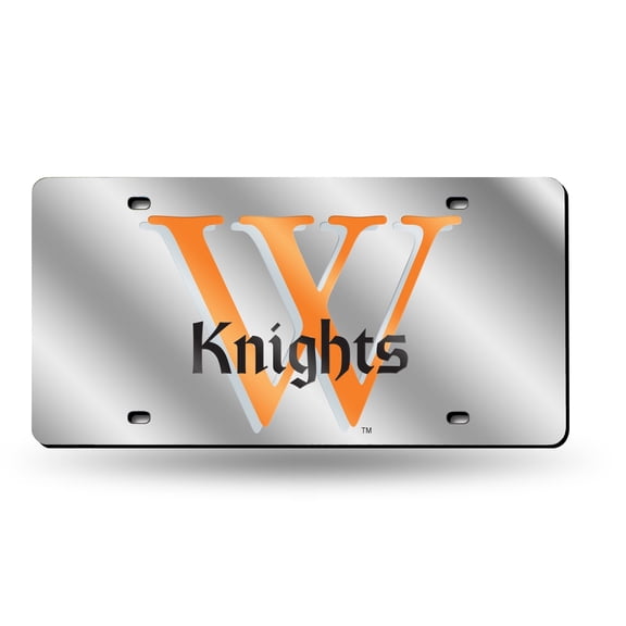 Wartburg College NCAA Knights Acrylic License Plate Laser Tag