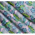 thumbnail image 3 of Soimoi Cotton Cambric Fabric Leaves Tropical Print Fabric by Yard 42 Inch Wide, 3 of 7