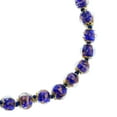 thumbnail image 3 of GlassOfVenice Murano Glass Sommerso Necklace - Navy Blue, 3 of 7