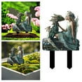 thumbnail image 1 of Fairy And Acrylic Garden Stake Courtyard Sunlight Catcher Potted Ground Plug 1pc Fence with Clips Vegetable Garden Markers Large Keep Closed Sign Dogs Solar Powe Numbers Address for Solar Solar Number, 1 of 3