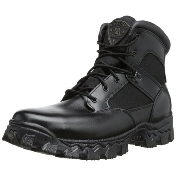 Rocky FQ0002167 (L) 6AlphaBlkleaWP MEDIUM 3 Duty Shoes Black
