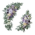 thumbnail image 1 of Arco de flores para boda, telón de fondo Floral, centro de mesa, guirnaldas de flores artificiales, decoración de fondo para pared, ventana, silla de, 1 of 7
