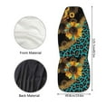 thumbnail image 5 of Kuiaobaty Sunflower Leopard Print Blue Car Seat Cover Set of 2 PCS Universal Soft Car Seat Protection Auto Interior Accessories Decoration for Men Women, 5 of 7