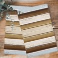 thumbnail image 4 of Wood Grain Brown 1 Pack Kitchen Towel, Water Absorbent Dish Towel, Farmhouse Vintage Country Geometric Decorative Hand Towels - Quick Drying Cloth for Cooking Baking, 18x28 Inch, 4 of 8