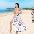 thumbnail image 5 of Women Sarong Wraps Cute Panda and Grass Swimsuit Beach Pareo Bikini Coverups Skirt M, 5 of 7