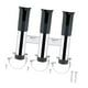 thumbnail image 3 of Soportes para cañas de pescar Sunnimix Estante Portátil de Triple Orificio negro, 3 of 8