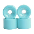 thumbnail image 1 of Ruedas de repuesto de patineta Longboard Sunnimix 4 Piezas 78A PU Azul claro Ruedas de skate, 1 of 8