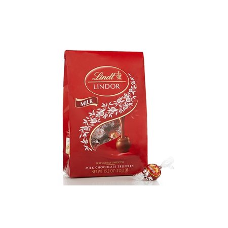 Lindt Lindor Milk Chocolate Truffles, 15.2 Oz.