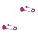 thumbnail image 3 of Methold de escritorio con cable de fecha Universal Multi-Colors Smartwatch Accesorios Base de carga rápida de plástico Piezas de automóvil Rosa roja 2piezas, 3 of 5