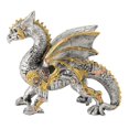 thumbnail image 1 of Sculpture Mécanique Steampunk Dragon Statue Décorative en Résine pour Chambres Bureaux Étagères, 1 of 22