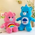thumbnail image 4 of MINISO 40CM Carebears Kawaii Rainbow Bear Plush Toys Lovely Anime Colorful Bear Stuffed Doll Soft Toy Room Decor Birthday Gifts, 4 of 5