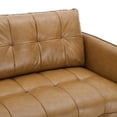 thumbnail image 6 of Modway Cameron Tufted Vegan Leather Sofa in Tan, 6 of 10