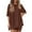 Brown, variant on Oversized Tshirts Short Sets Women Summer 2 Piece Outfits Solid Casual Loose Crew Neck Short Sleeve T-Shirts Tops and Biker Short Pants Sets